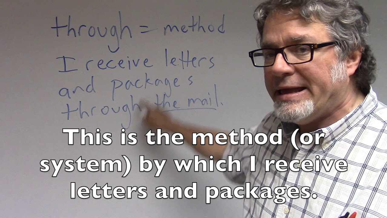 through = method