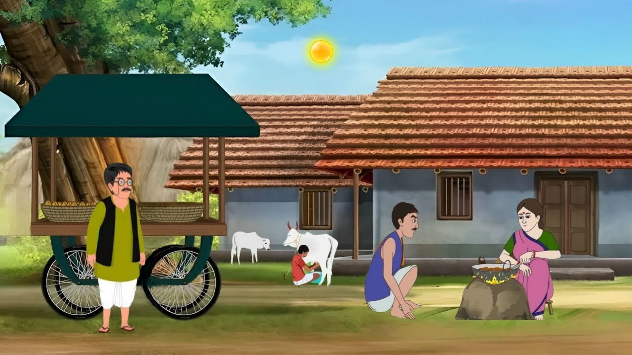 लालच का अंत हिंदी कहानी | Lalach Ka Ant | Hindi Moral Stories| Panchtantra Ki Kahaniyan