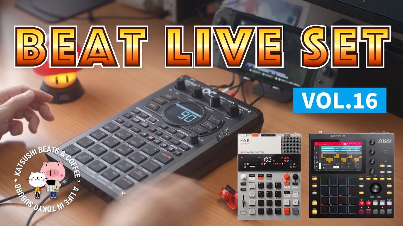 [32 min / 13 Tracks] Beat Live Set Vol.16 | MPC One, SP-404MKII & EP-133 K.O.II