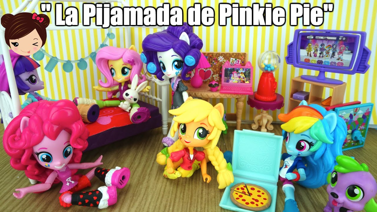 My Little Pony Equestria Minis  Serie - La Pijamada de Pinkie Pie - Juguetes MLP
