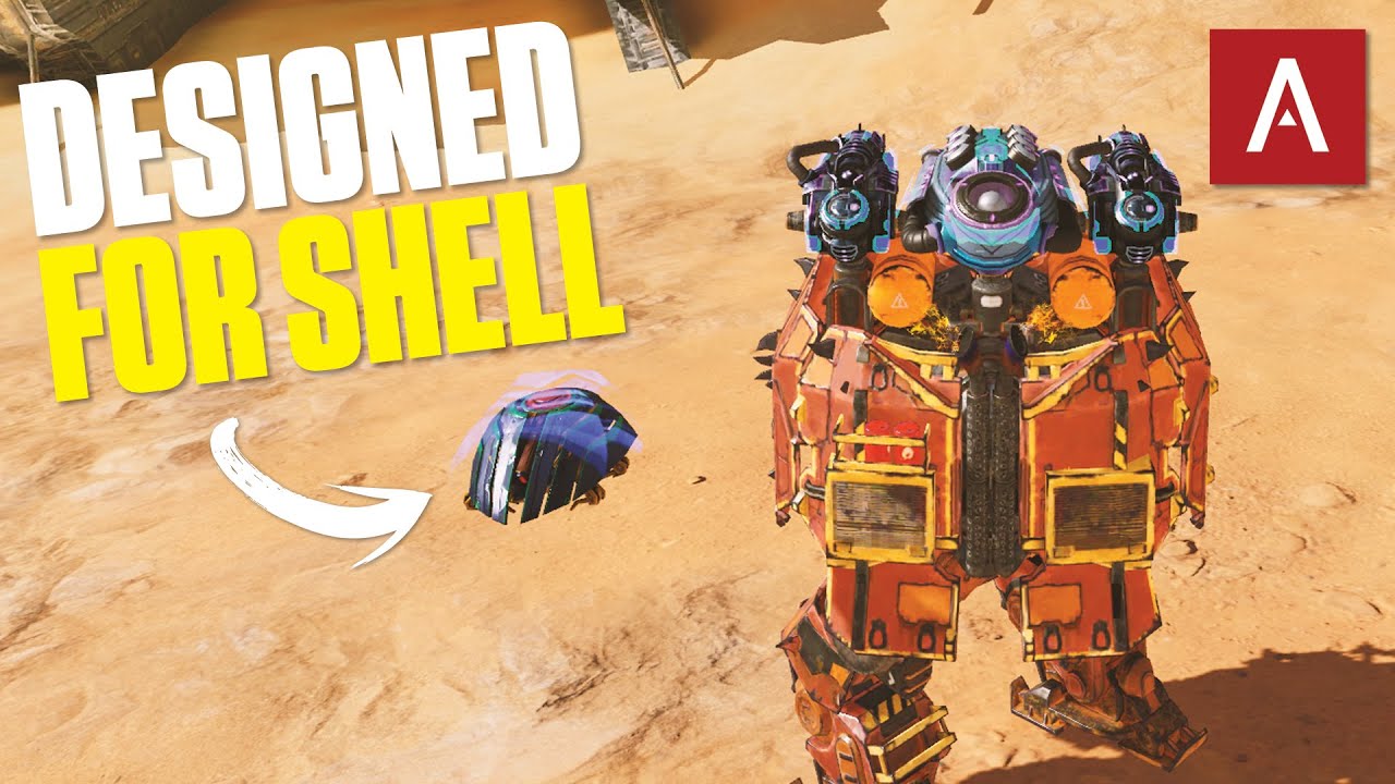 War Robots &mdash; Насколько прочен щит Shell со Scarabeus? Геймплей War Robots Shell.