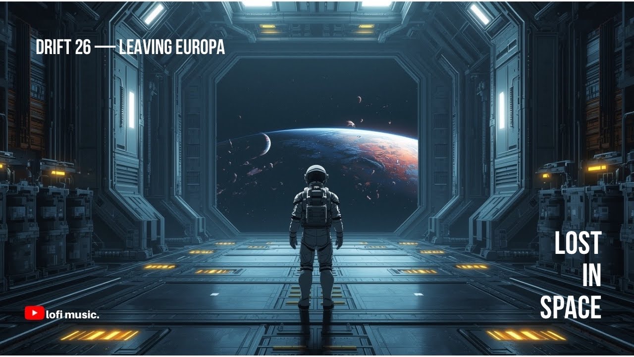 Lofi music Leaving Europa | Space Lofi for Focus, Study & Calm
