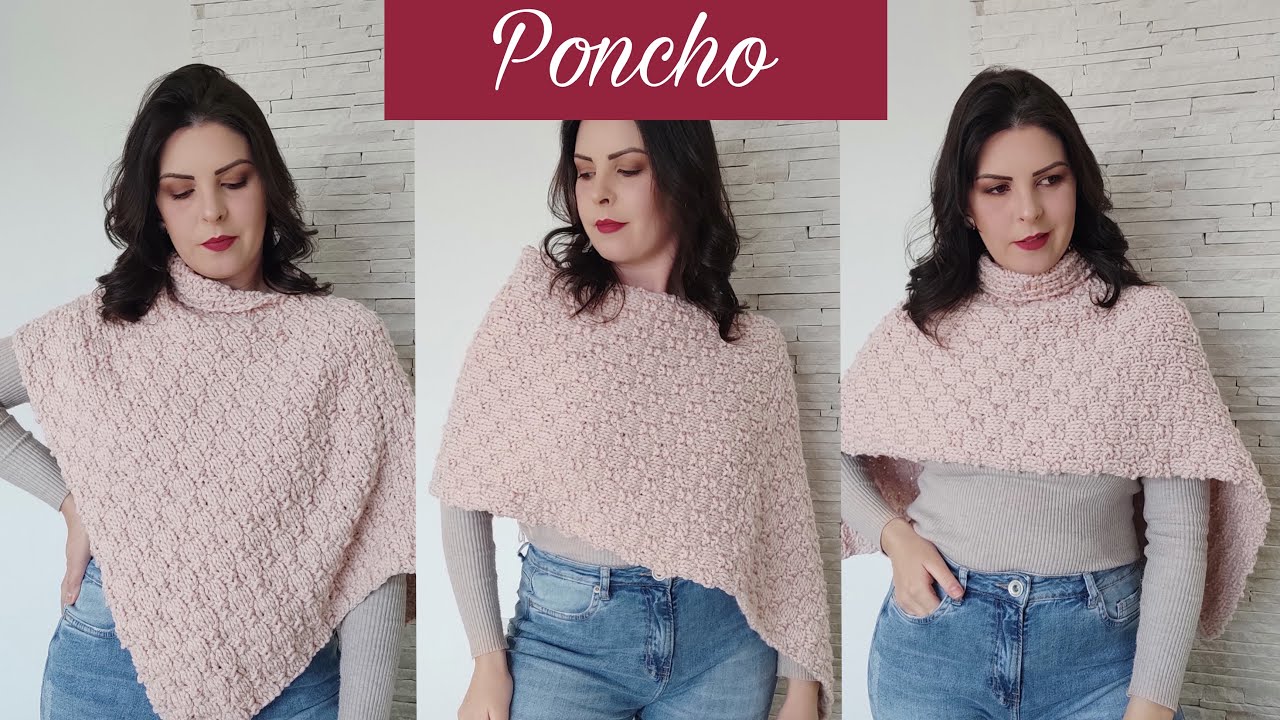 Poncho de Tricô | Ana Alves