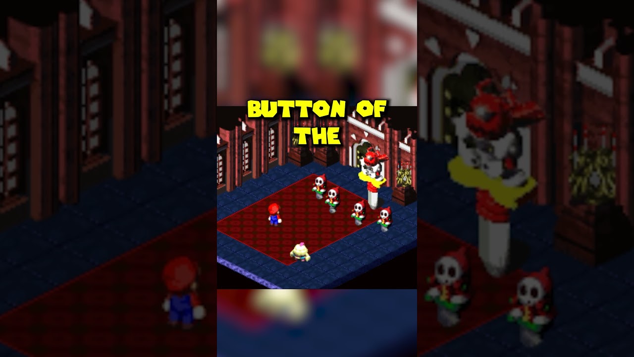 Super Mario RPG's Battle System in 60s 🎮🕒 #shorts #SuperMarioRPG #deepdive