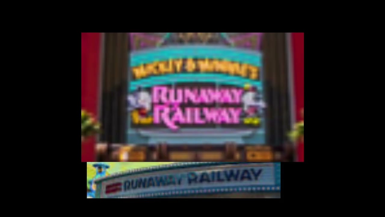 Mickey and Minnie’s Runway railway “Technical difficulties” 2020 2023