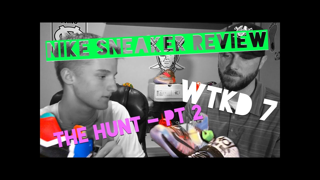 NIKE SNEAKER REVIEW - FIND THE KD7 COLORWAYS IN THE "WTKD7" - Part 2