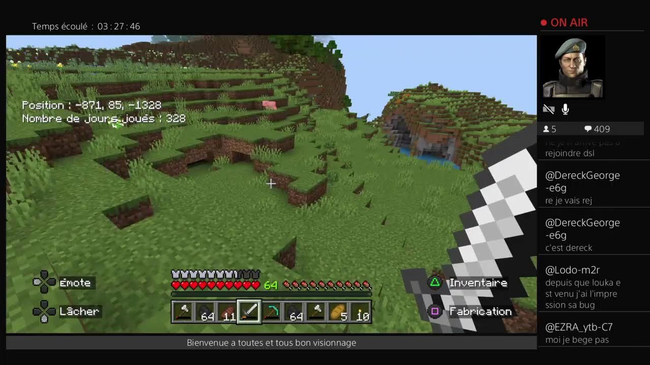 Minecraft:battle builds survie abos attention de bien respecter les regles!!!!