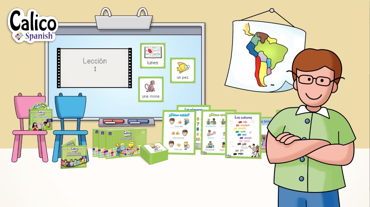 FREE Lesson from the Calico Spanish Curriculum!
