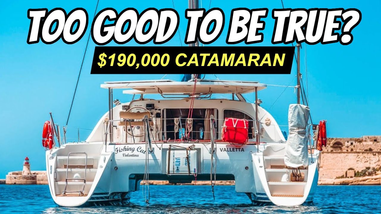 Lagoon 410 for $190,000! What's the Catch? Ep 341 - Lady K Sailing