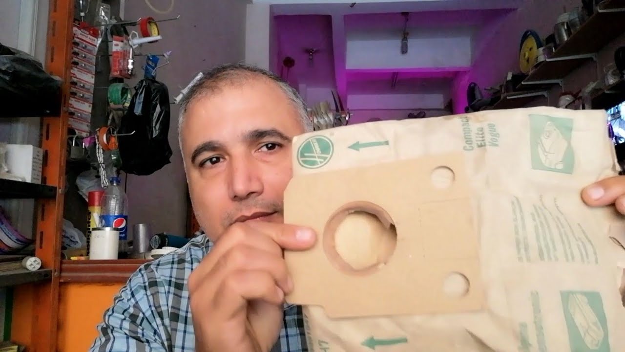 فكره جديده ومبتكره لحل مشكله كيس المكنسه الورقي