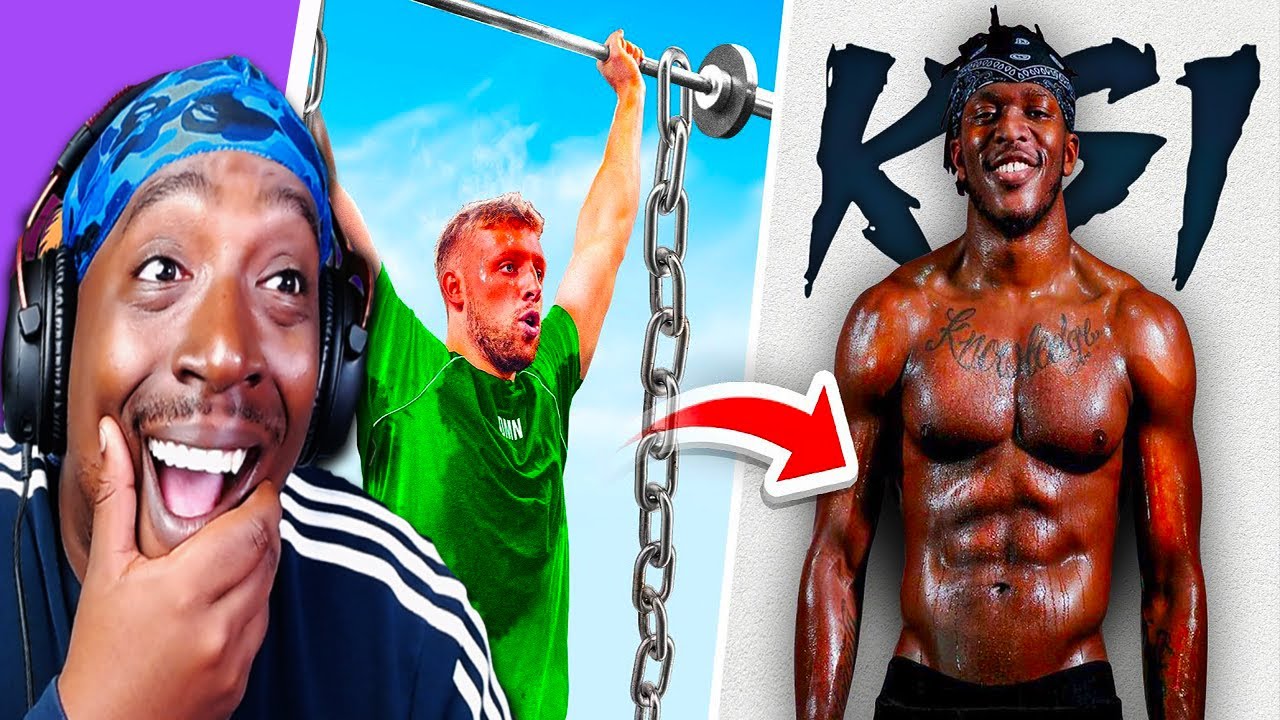 SIDEMEN TRAIN LIKE KSI FOR 24 HOURS (REACTION)