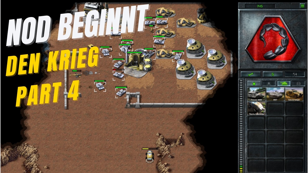 KANE RUFT ZUM KRIEG! 🔥 NOD Kampagne #4 | C&C Remastered 4K Deutsch