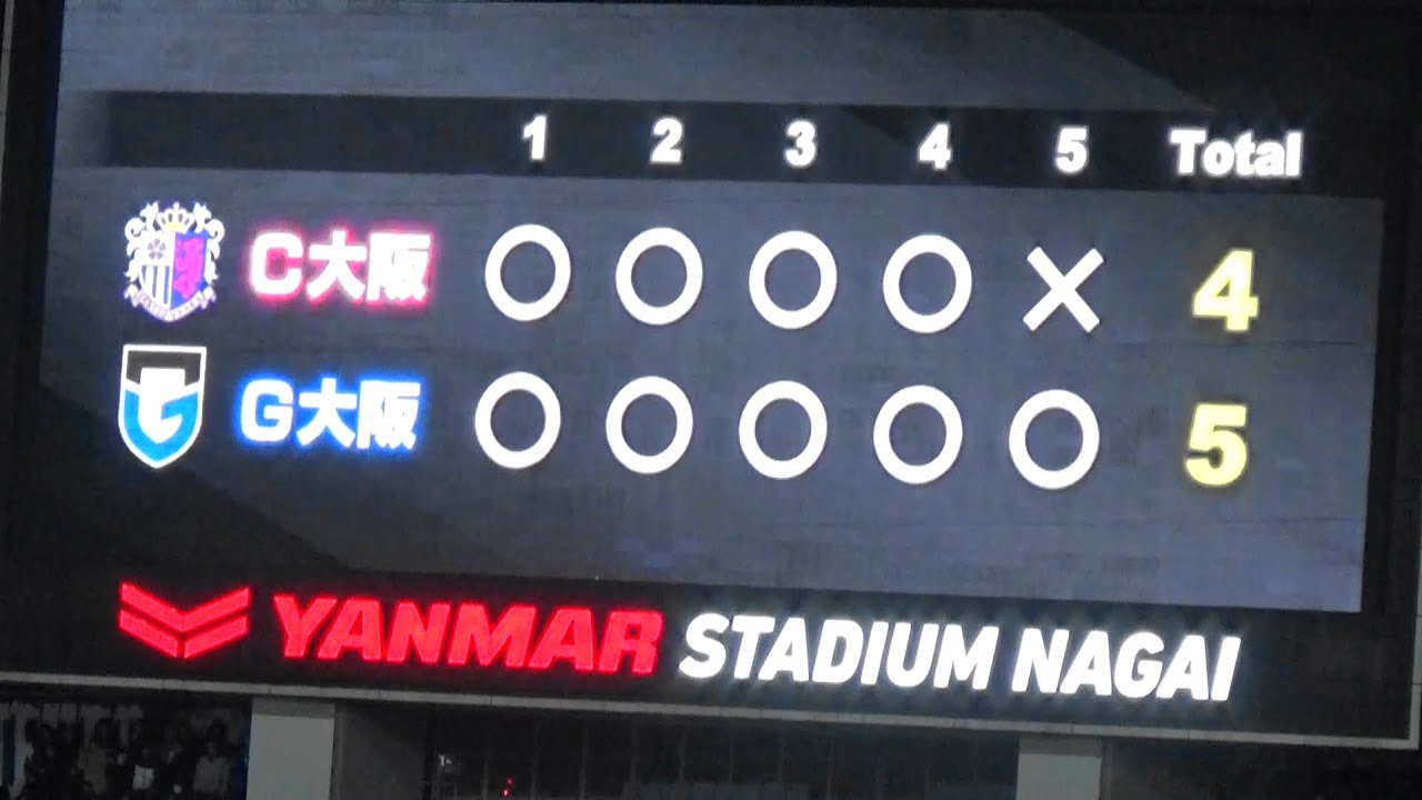 2026明治安田J1百年構想リーグ　第１節　大阪vsガンバ　PK戦