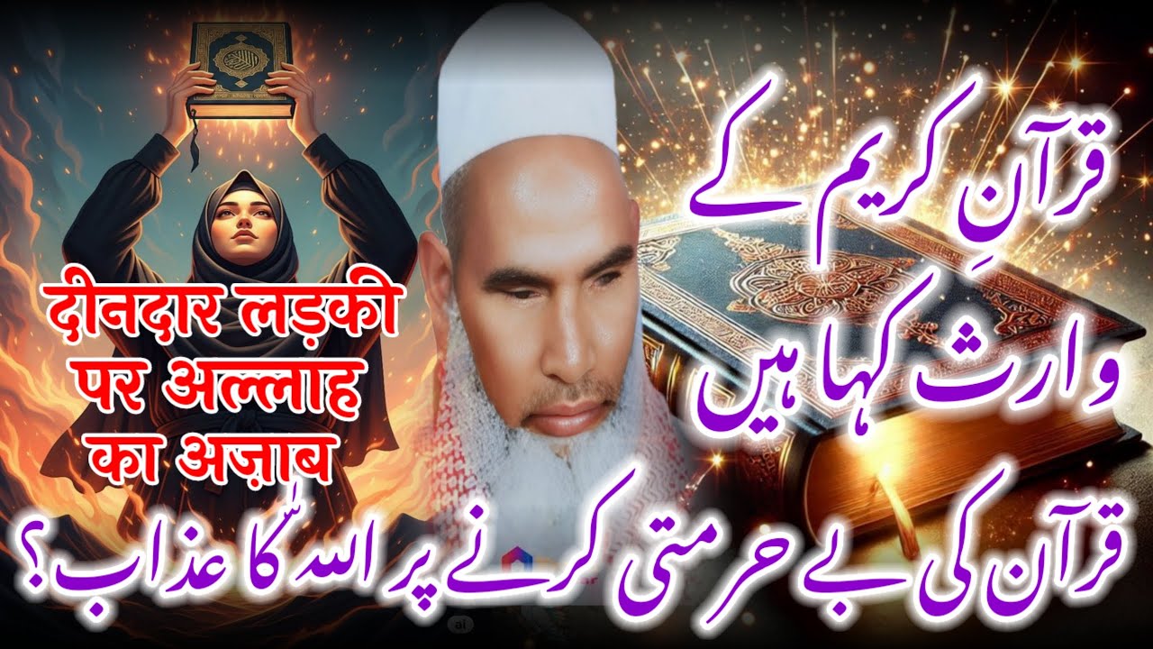 Qur'an paak ki toheen karne waali ek aurat par Allah ka azaab / Qur'an ke waaris kon ? Qari Haneef 