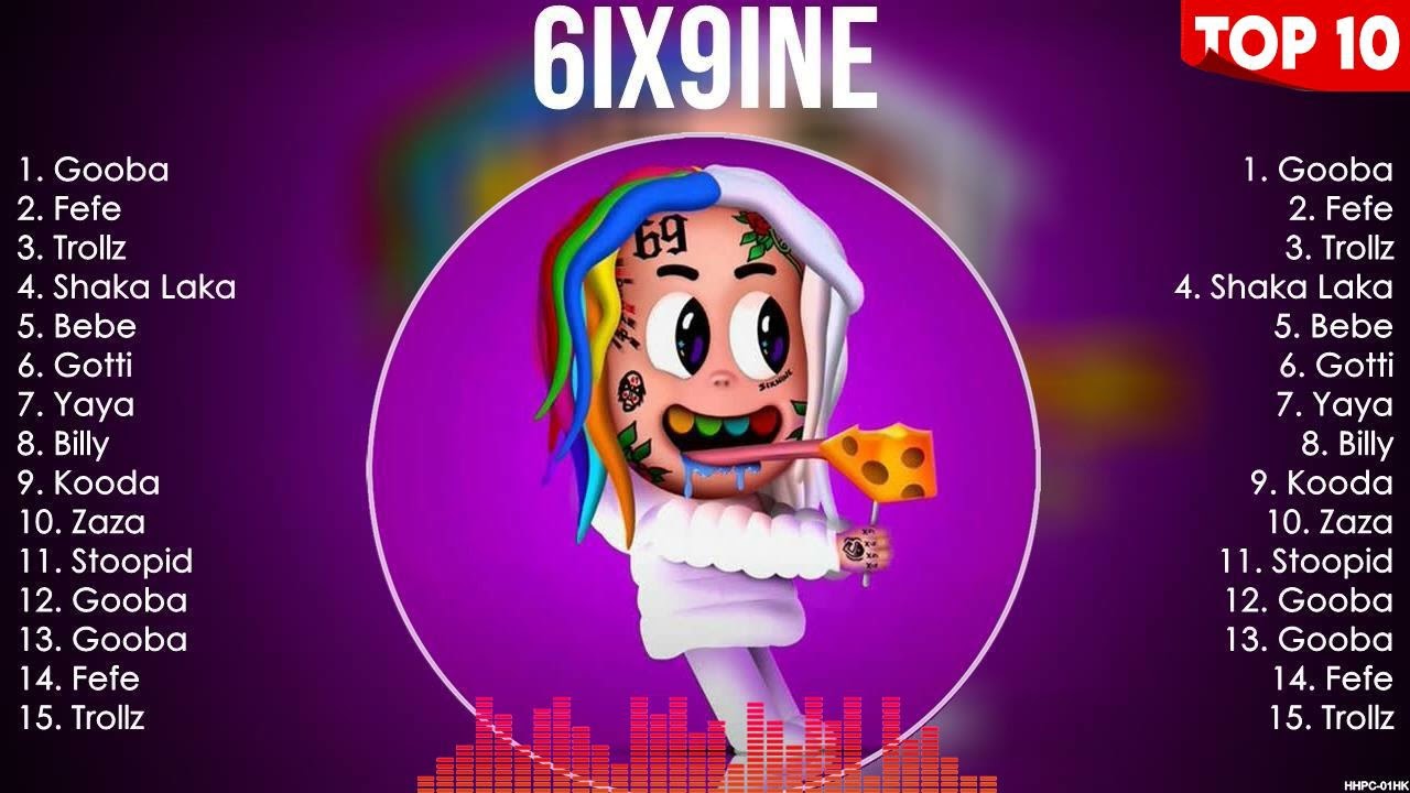 6ix9ine 2023 Best Of Rap Music Nonstop - Hip Hop Rap Mix - Greatest Hits