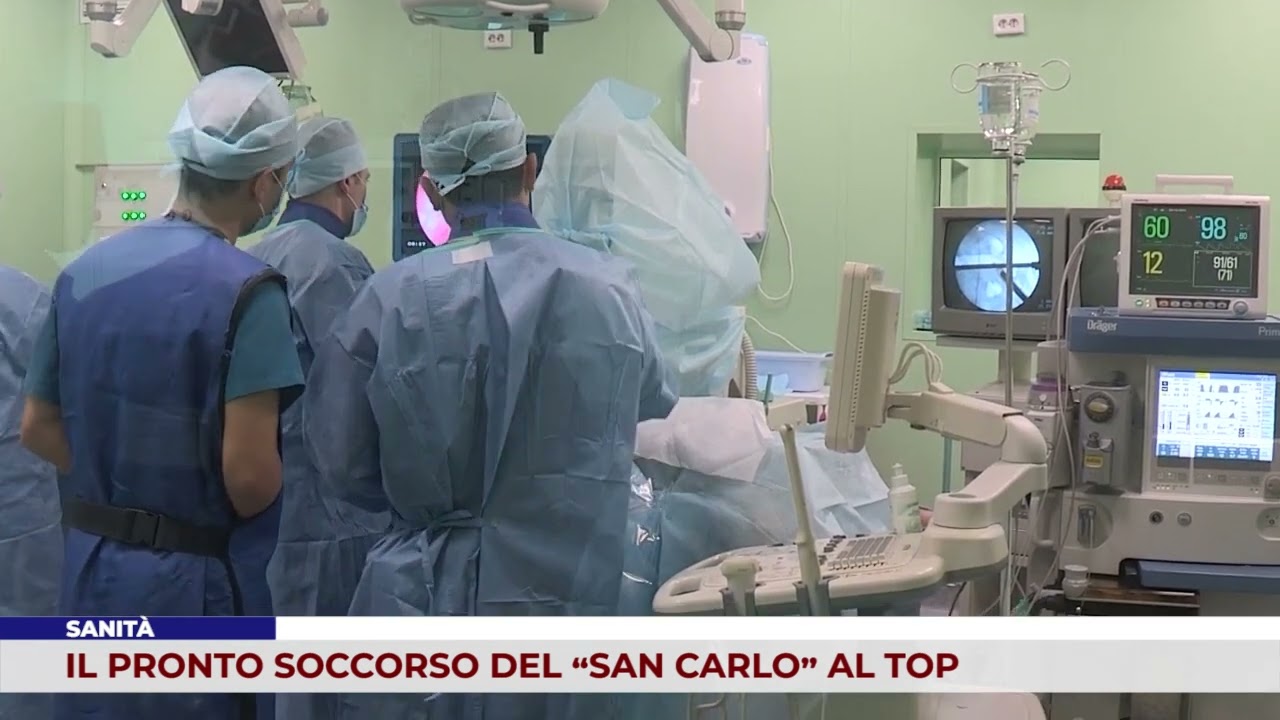 SANITÀ. IL PRONTO SOCCORSO DEL “SAN CARLO” AL TOP
