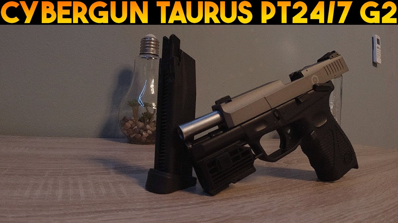 CYBERGUN TAURUS PT24/7 G2 UNBOXING & REVIEW