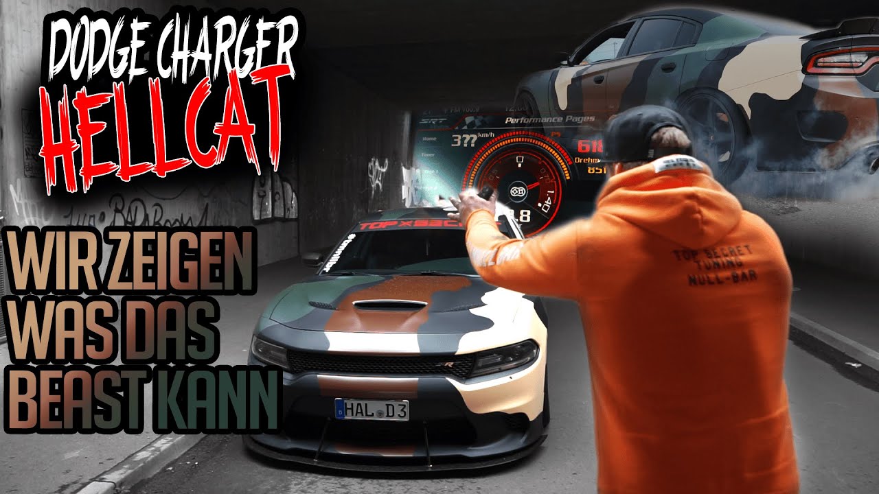 Dodge Charger HELLCAT - Wir zeigen was das Beast kann ✖ Top Secret Tuning