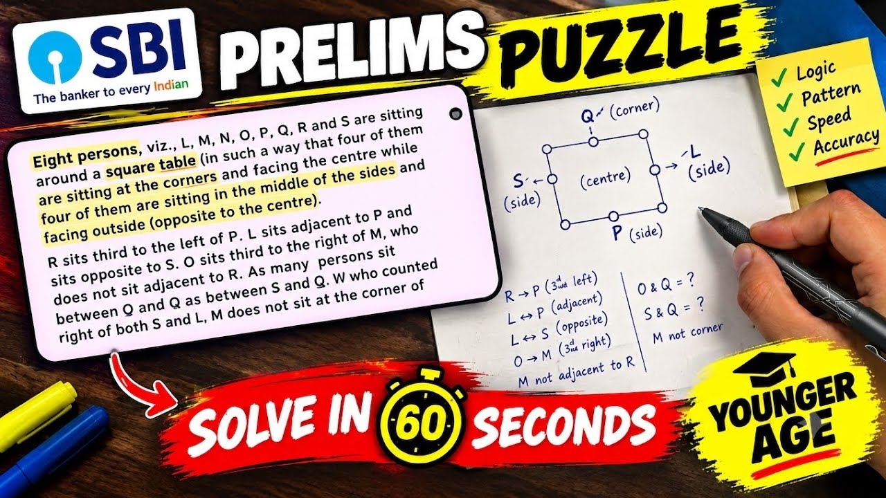 🚨 The Ultimate Way To Solve Prelims Puzzle In 60 Sec 🔥