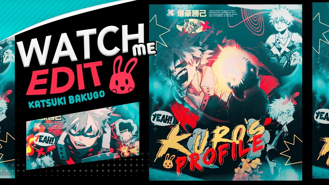 Watch me Edit: Perfil Amino (Katsuki Bakugo)