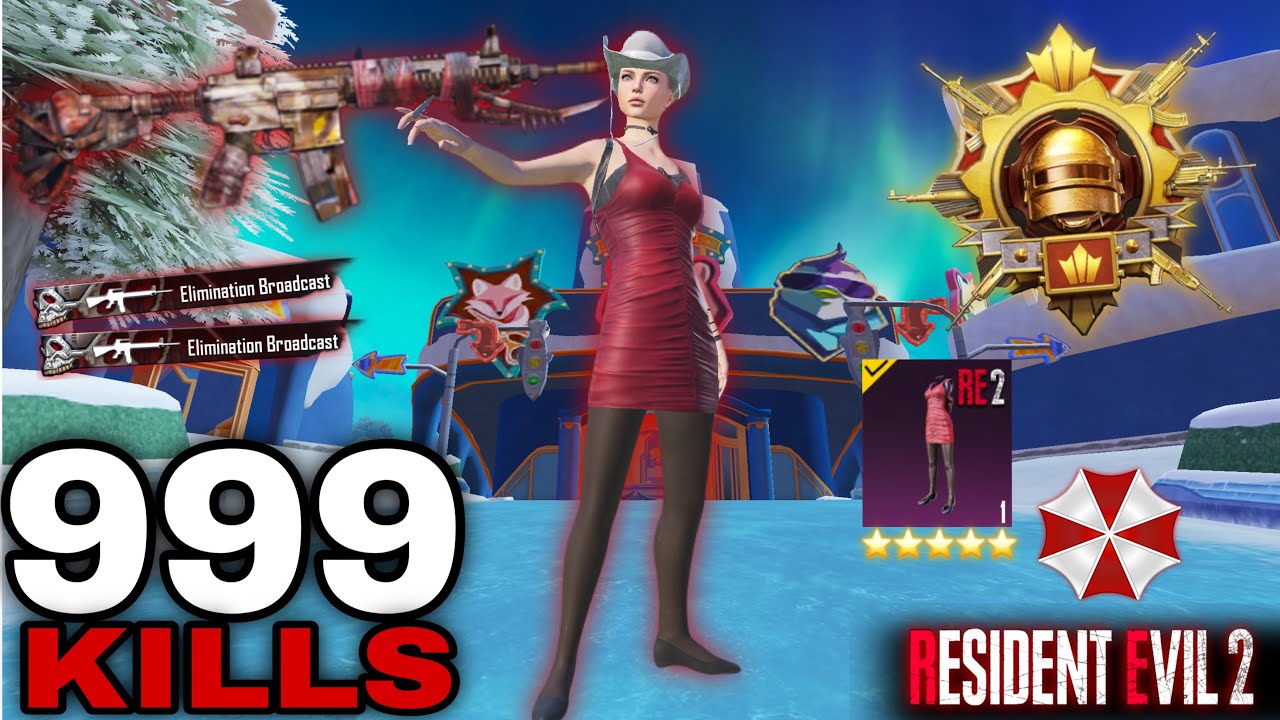 OMG!😱 RESIDENT EVIL 2 SET 999 KILLS 1 MATCH❤️😍 Pubg Mobıle /SAMSUNG A2,A3,A4,A5,J2,J3,J4,J5,XS,X2,X3