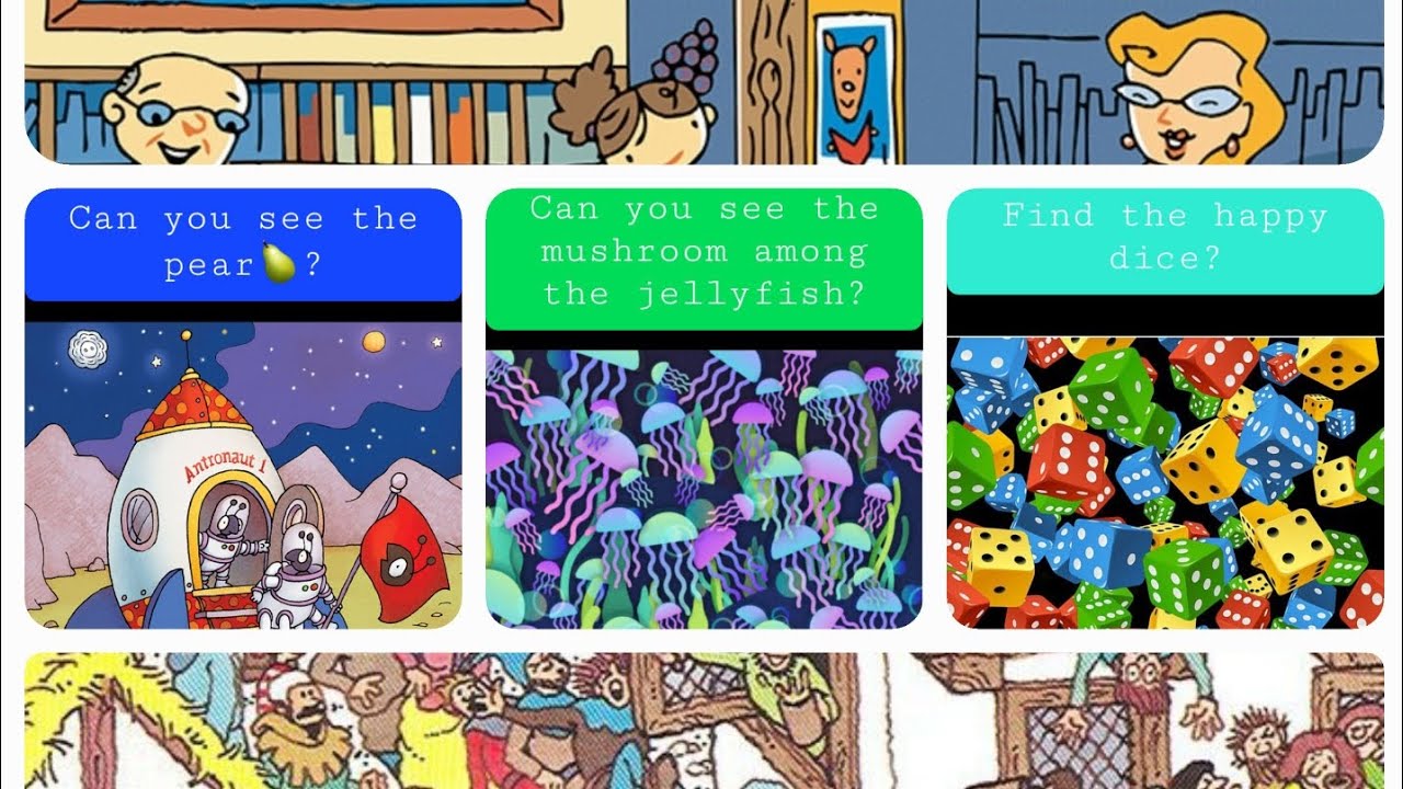 Hidden objects games with Ollie and Kubus 2023