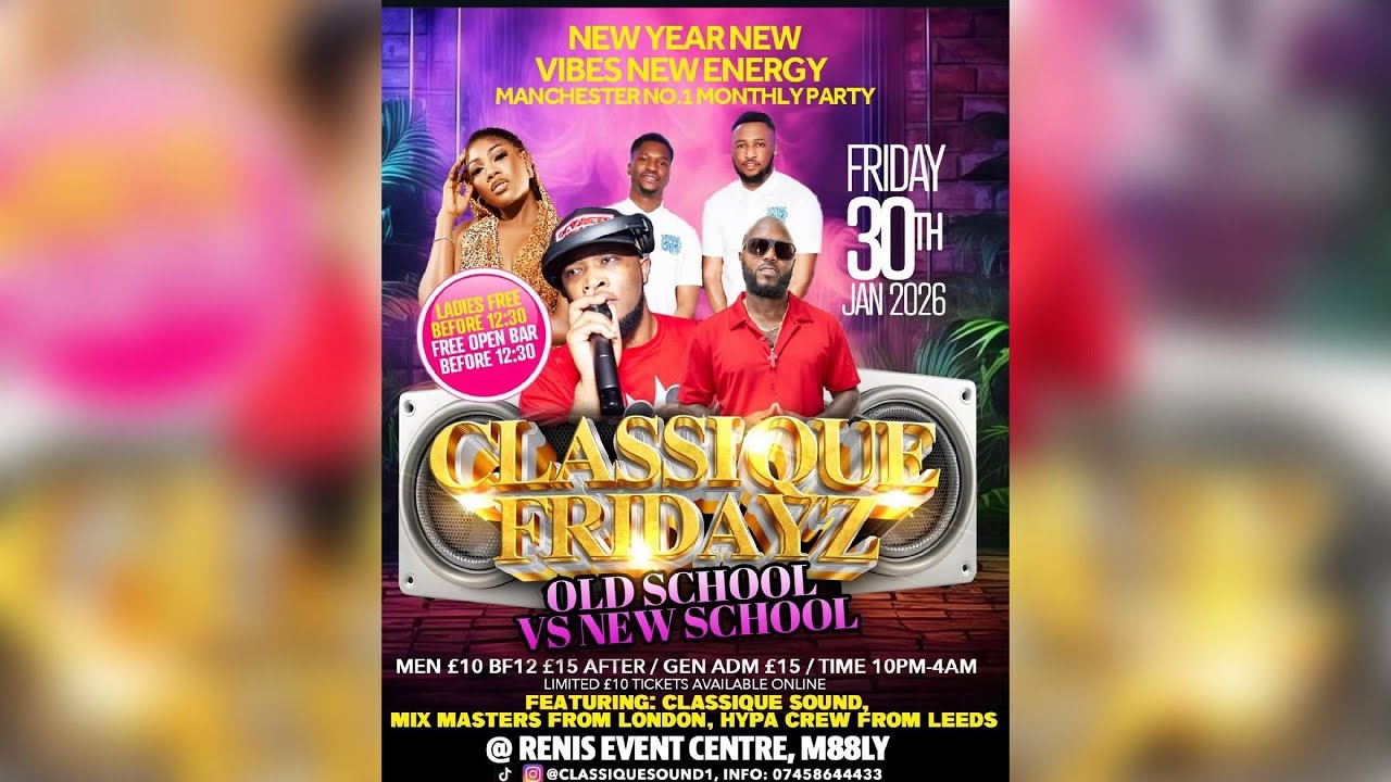 HYPA CREW LIVE @ CLASSIQUE FRIDAYZ  2026