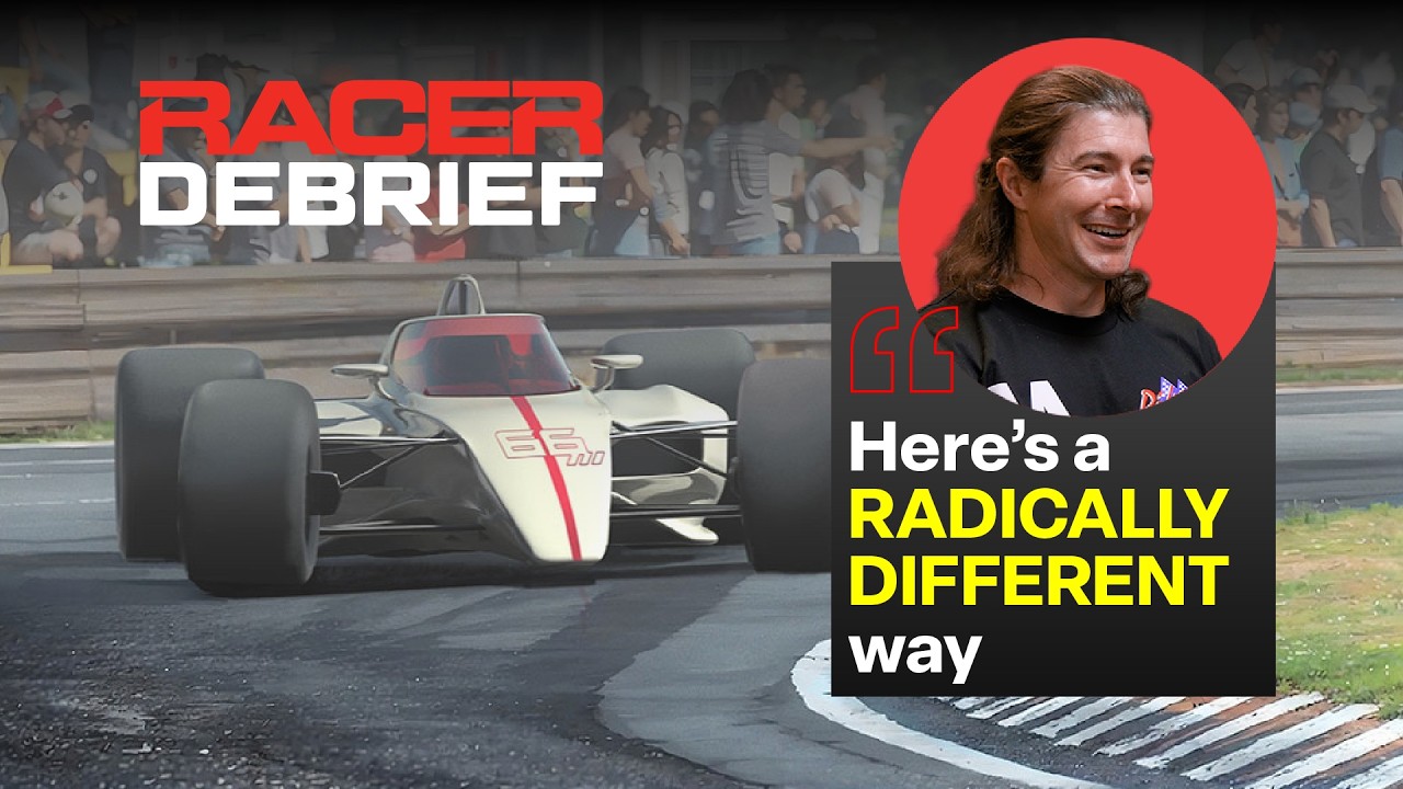 The racecar REIMAGINED with JR Hildebrand | RACER Debrief
