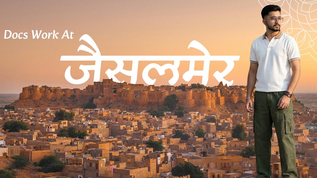 Ep.65_Document releted work ke karan jaisalmer jana pada Orr vaha 🫣😱