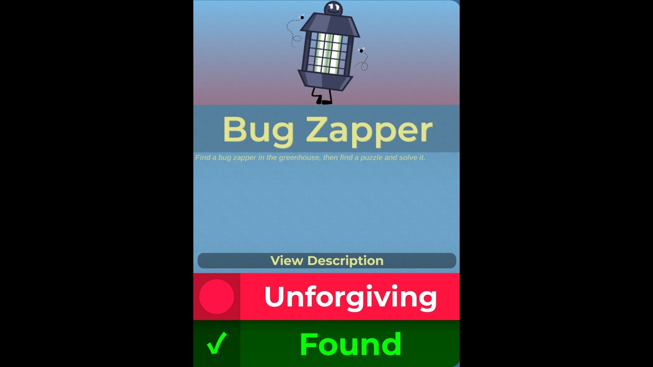 How to get Bug Zapper in Find the bfb Characters