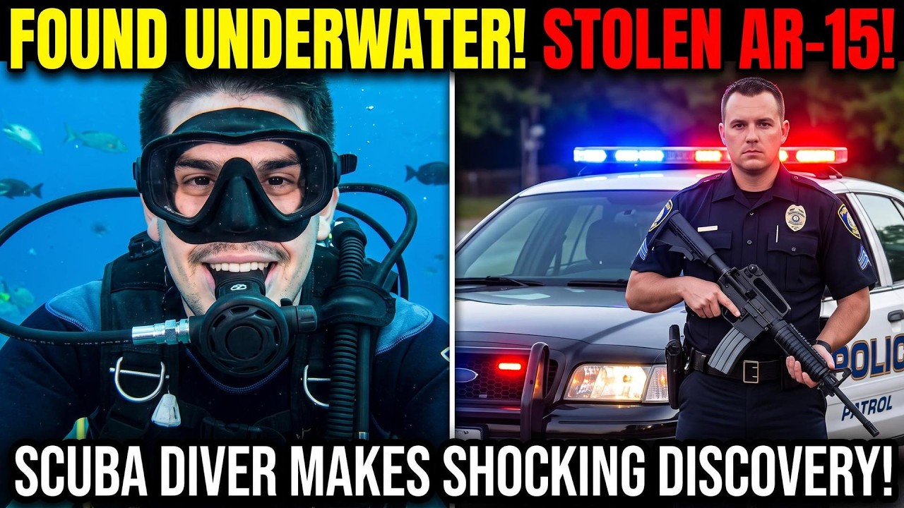 Found Stolen AR-15 & Criminal Evidence While Scuba Diving! (Police Called)