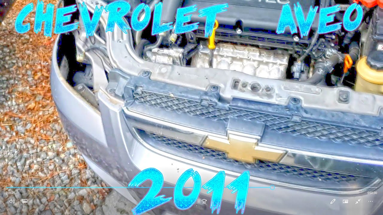 mejorando la apariencia de un chevrolet aveo 2011
