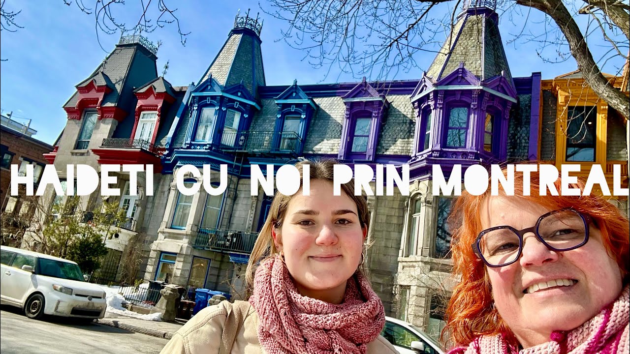 Turiste pentru o zi în Montreal | Isa pregătește mucenici moldovenești