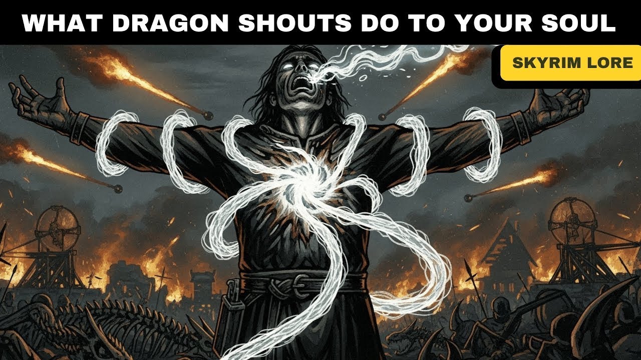 What Dragon Shouts REALLY Do to Your Soul | Skyrim Lore Explained