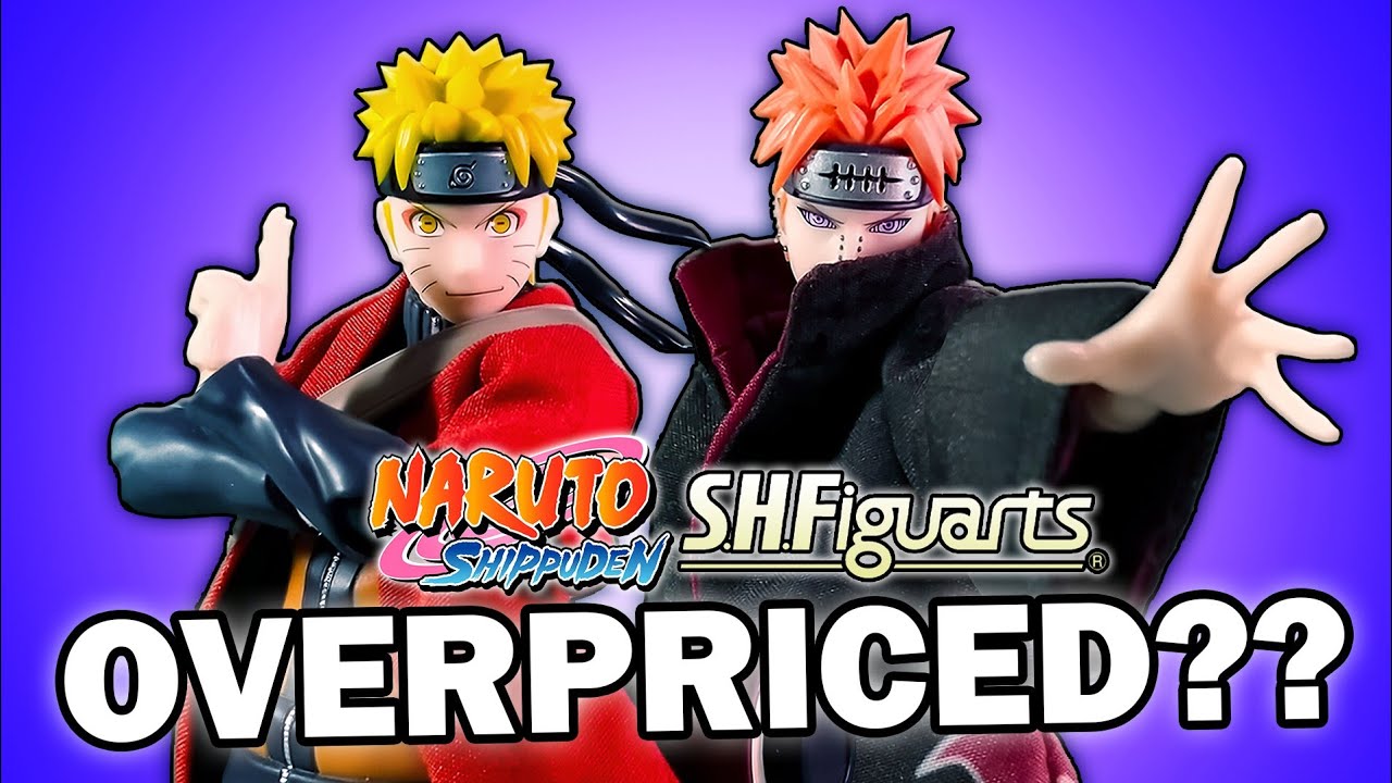 ARE THEY WORTH IT?! S.H. Figuarts Naruto & Pain 🌀🖐️ Double Stop Motion Review