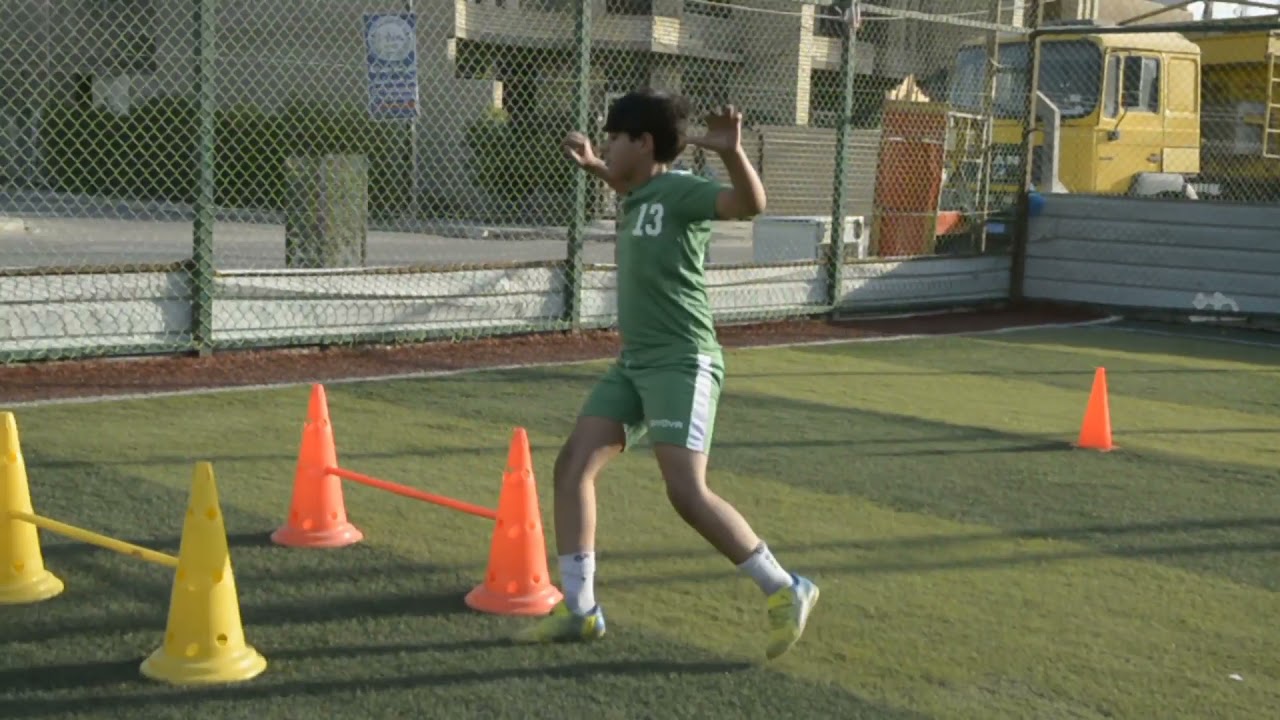 تدريبات لاعبين اكاديمية الشهيد علي حيال لفئة البراعم