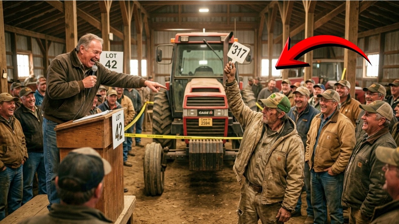 The Auction Room Laughed at His Bid on the Case IH 2594 — Then Watched Him for 30 Years