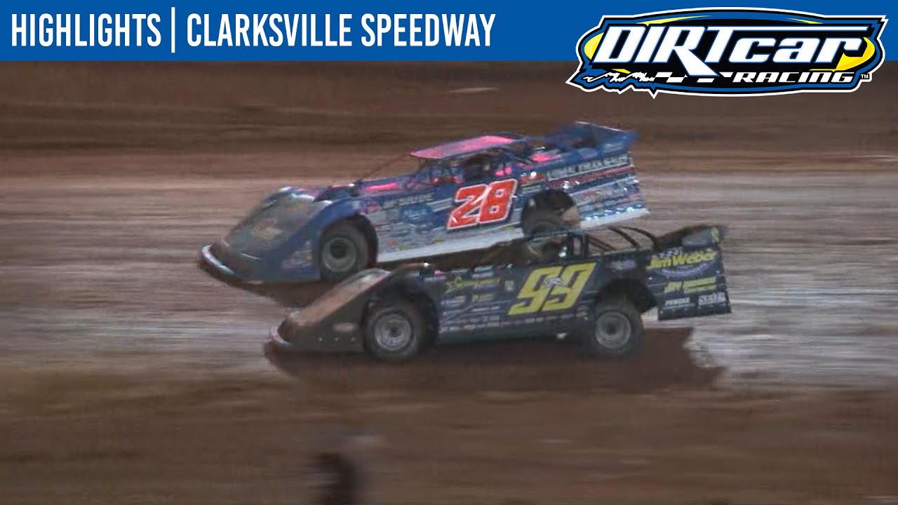 DIRTcar Summer Nationals Late Models Clarksville Speedway July 25, 2020 | HIGHLIGHTS