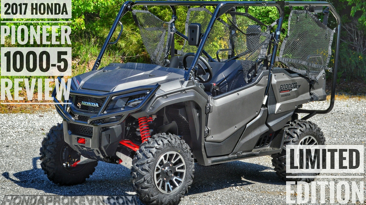 2017 Honda Pioneer 1000-5 Limited Edition Review of Specs & Features / UTV Walk-Around | SXS10M5LE