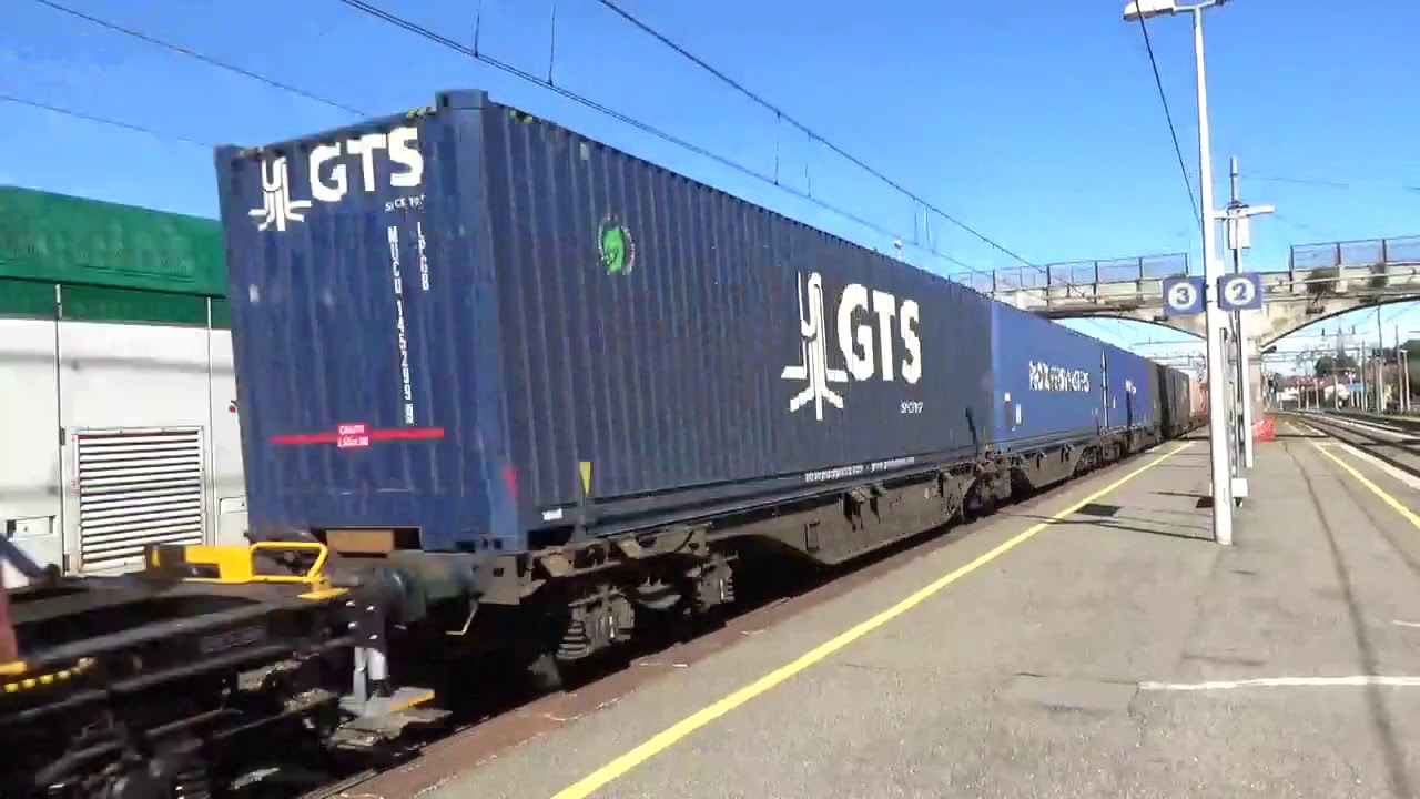 Compilation TRENI MERCI con CONTAINERS/INTERMODAL del 2019