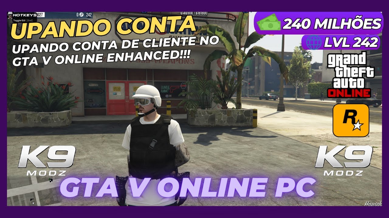 UPANDO CONTA DE CLIENTE NO GTA 5 ONLINE PC NOVA GERAÇÃO!!!! - 30MILHÕES  MONEY + UPAGEM COMPLETA #47