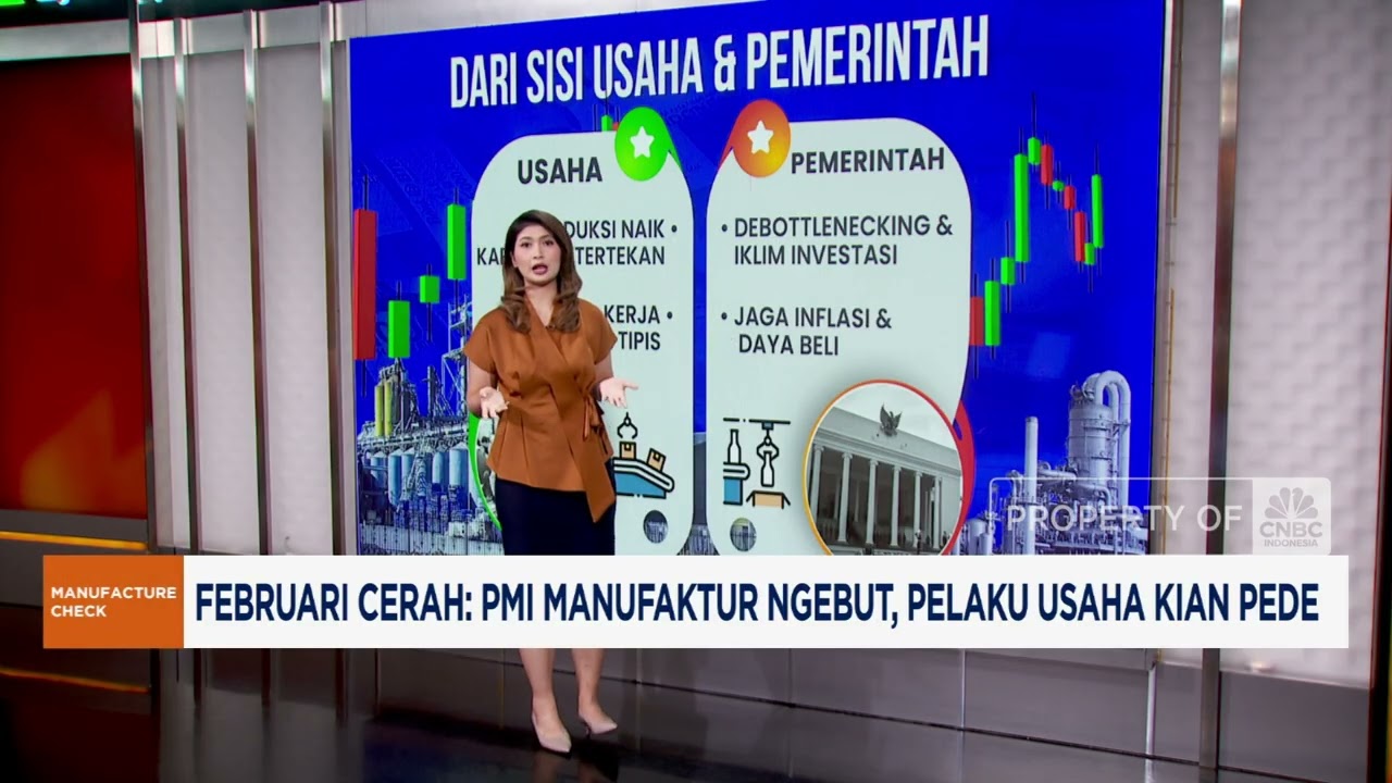 Februari Cerah: PMI Manufaktur Ngebut, Pelaku Usaha Kian Pede