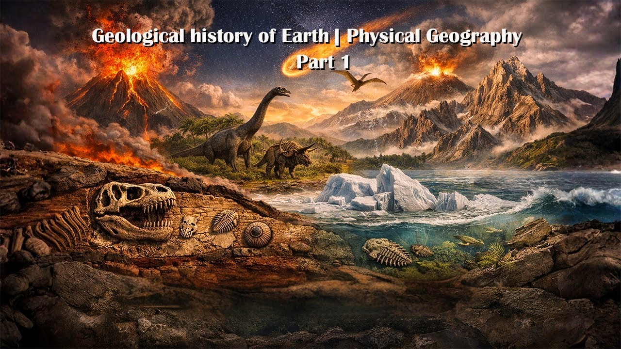 Geological history of Earth | Physical Geography| Part 1 #science #geography #cbse #upsc