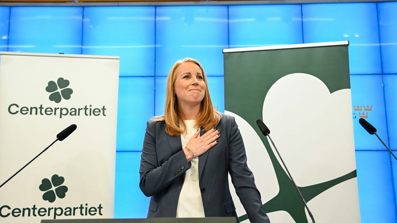 Annie Lööf: Jag avgår som partiledare | TV4 Nyheterna | TV4 & TV4 Play