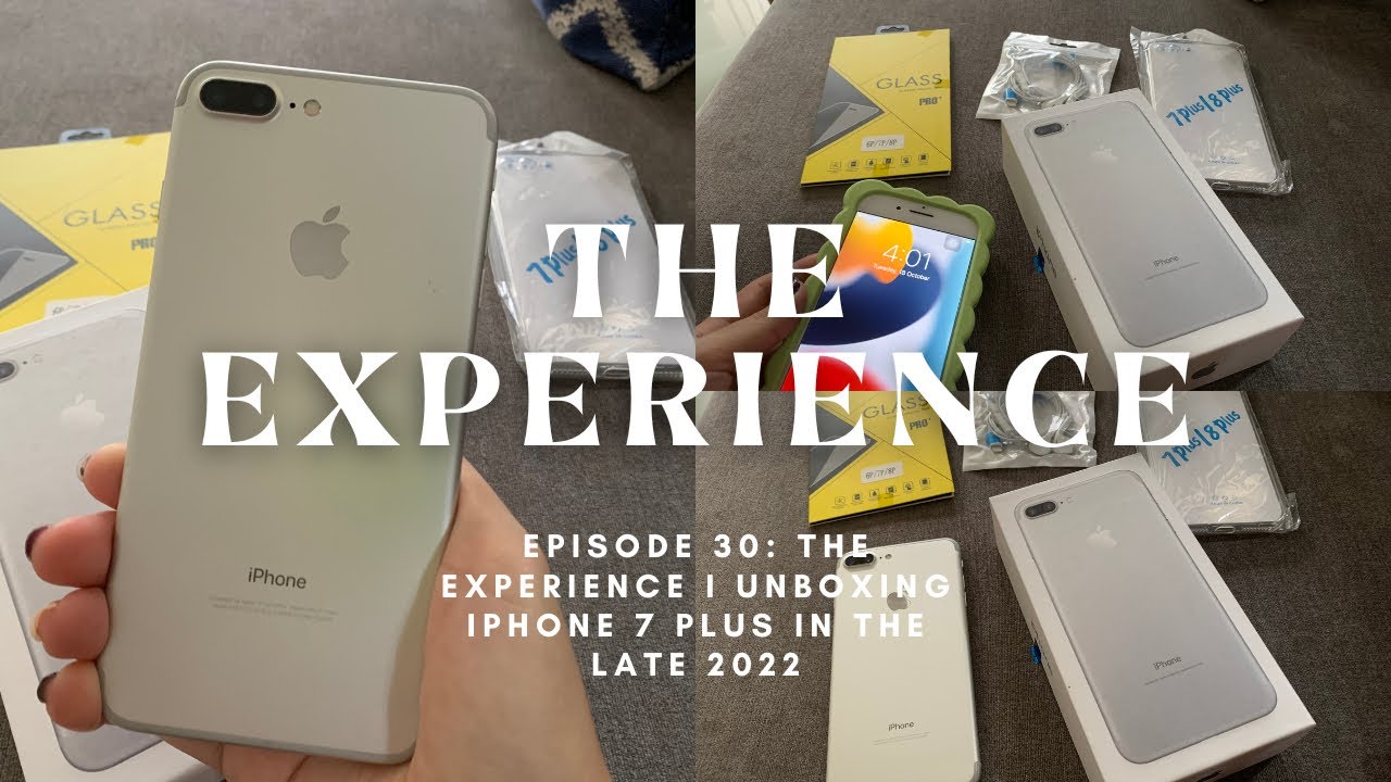 Unboxing Iphone 7 Plus in the late 2022. 💖🤍 buying from Shopee👀🤔 #iphone #unboxing #shopee