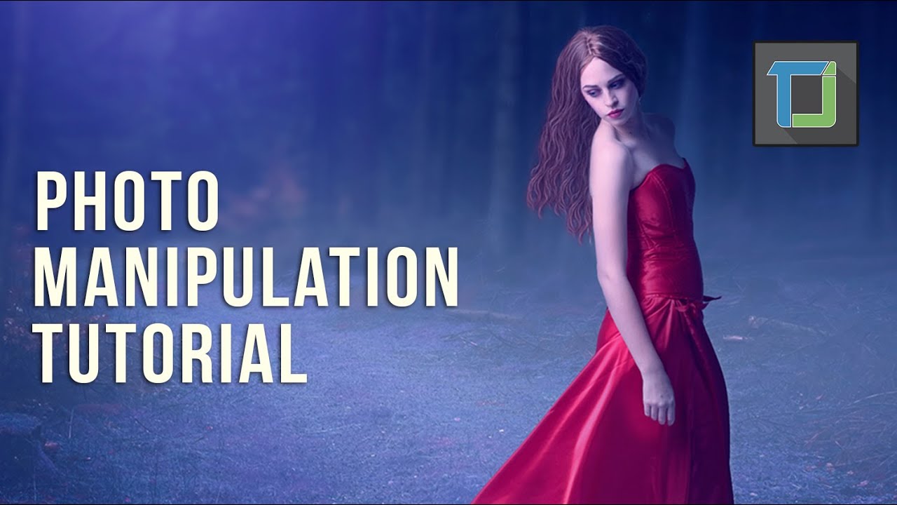 'Dark forest' photo manipulation | Photoshop tutorials | photo effects