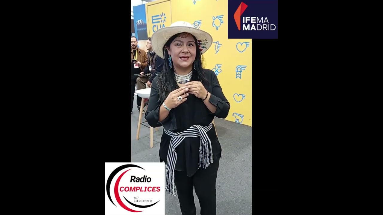 GRUPORADIOCOMPLICES en FITURMADRID, Fernando Rodriguez entrevista en el STAND de ECUADOR con PETER