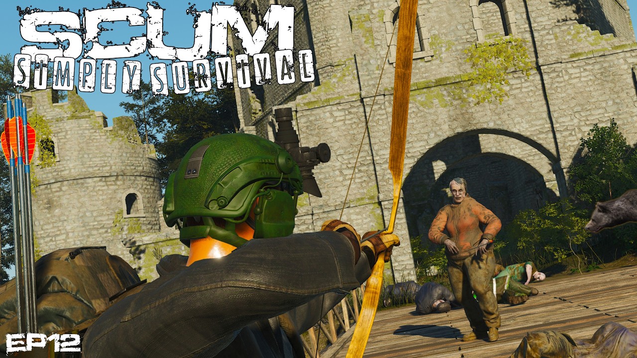 SCUM | Castle Crasher! | Simply Survival S2 EP12