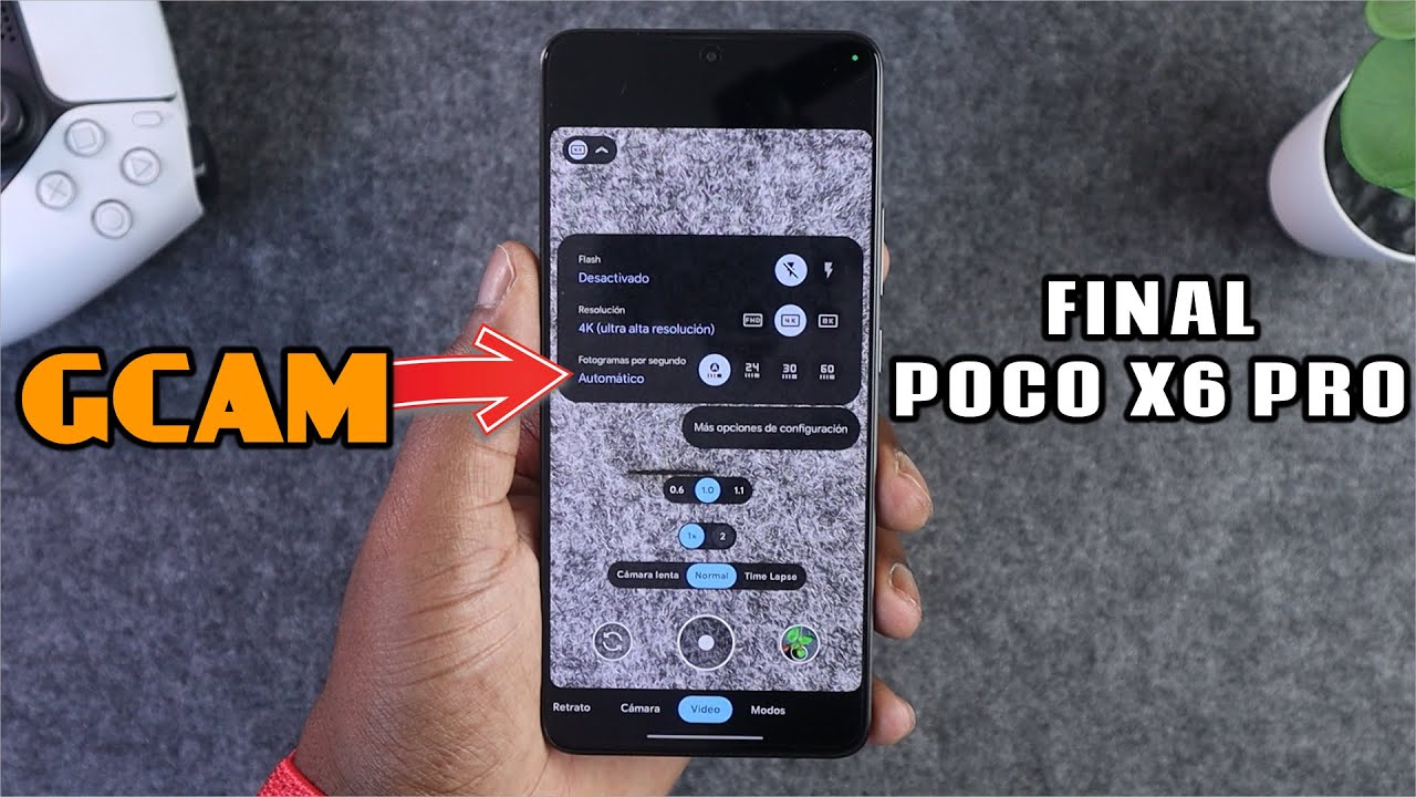 La Gcam Perfecta Para El POCO X6 PRO Con XML