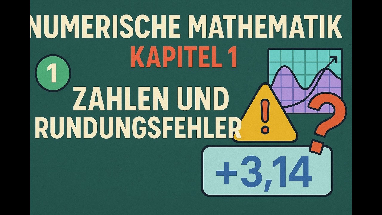 Numerische Mathematik Kapitel 1: Zahlen und Rundungsfehler &ndash; Die Basis verstehen